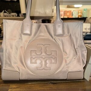 Tory Burch Light Beige Tote Bag